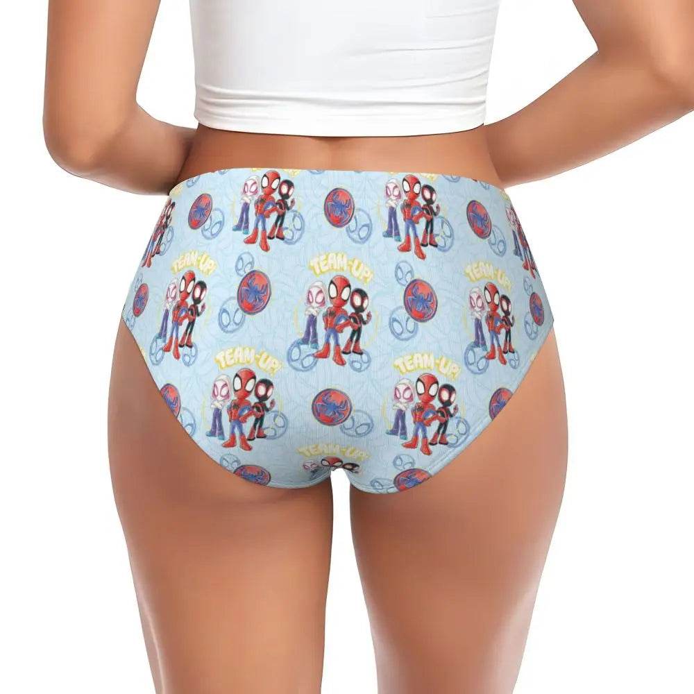 Culotte Spider-Man Noir et Blanc Retro
