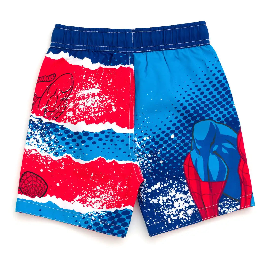 Short de Bain Spider-Man Cartoon pour Homme