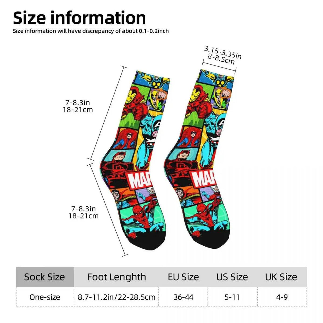 Chaussette Marvel Spider-Man