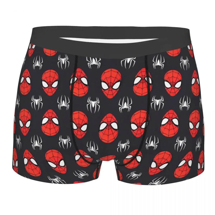 Caleçon Masque Spider-Man de Dessin Animé