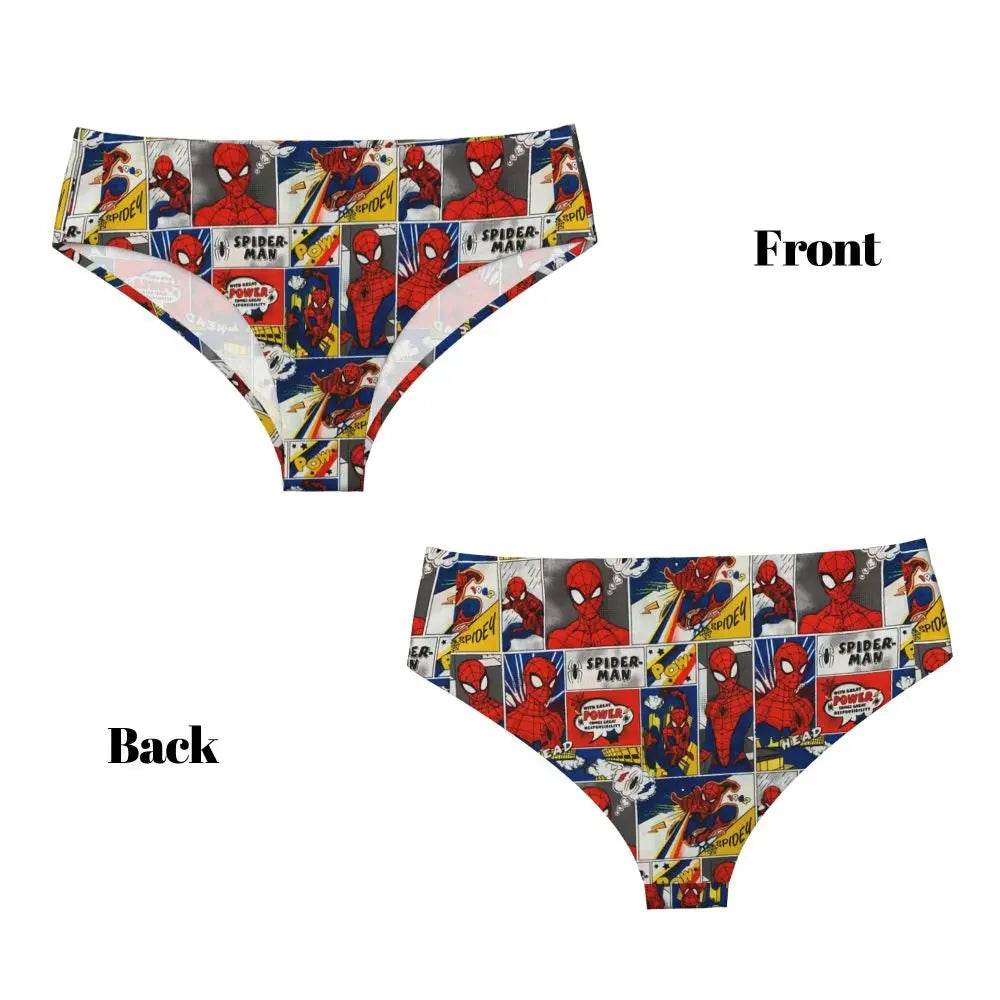 Culotte Spider-Man Noir et Blanc Retro