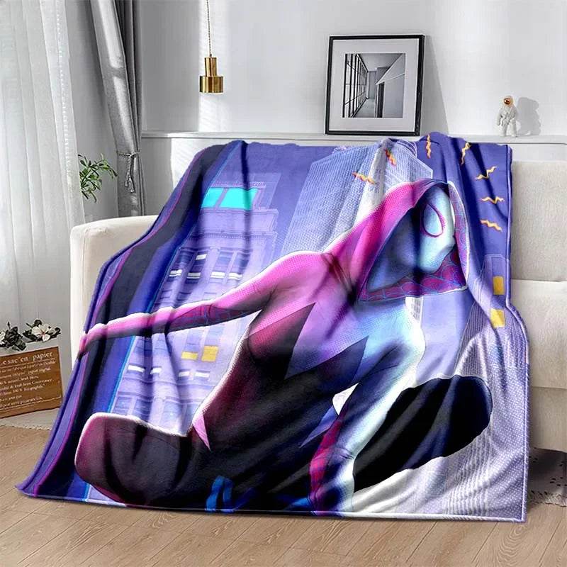 Plaid Spider-Man - Spidergwen avec le Spidersense
