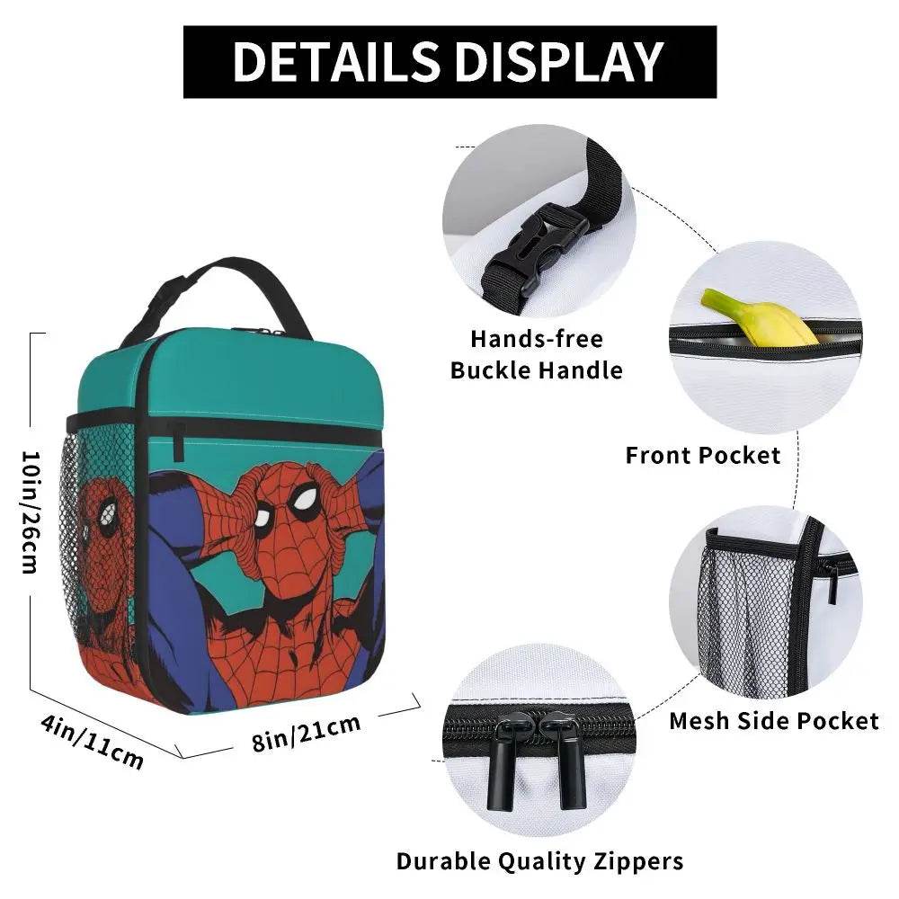 Lunch Bag Spider-Man et le Logo Araignée