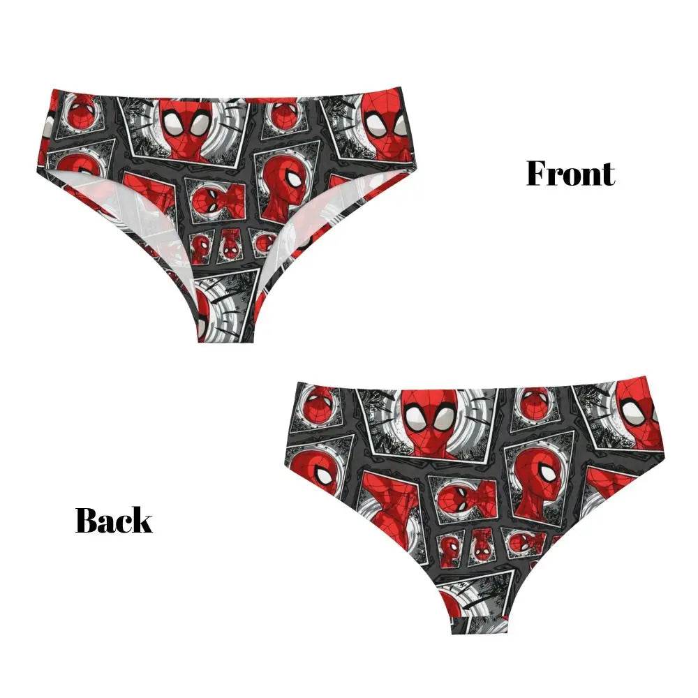 Culotte Spider-Man Noir et Blanc Retro