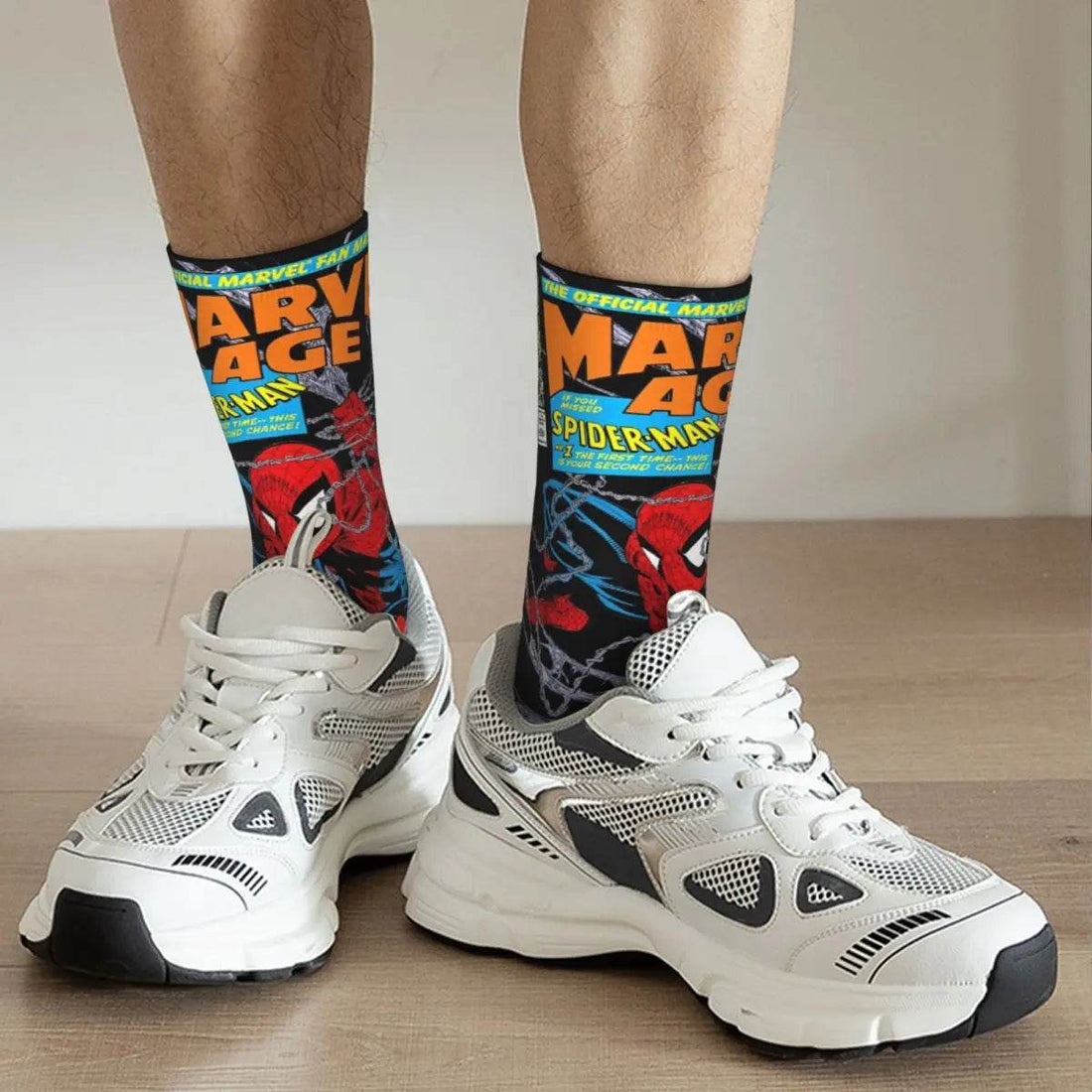 Chaussette Spider-Man Bande Dessinée