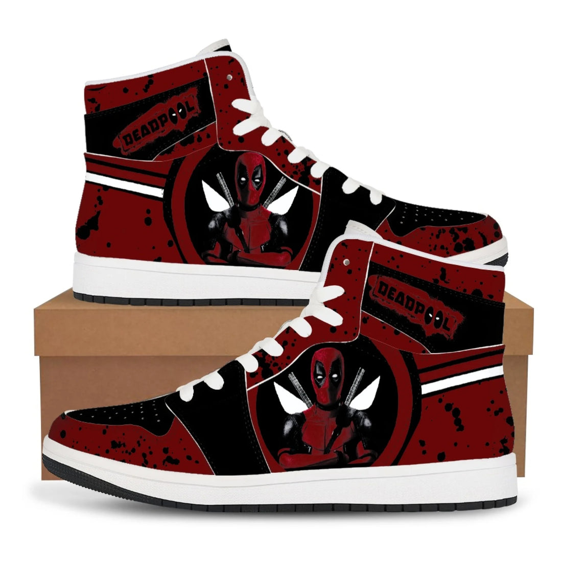 Basket Montante Spider-Man - Effet Tag
