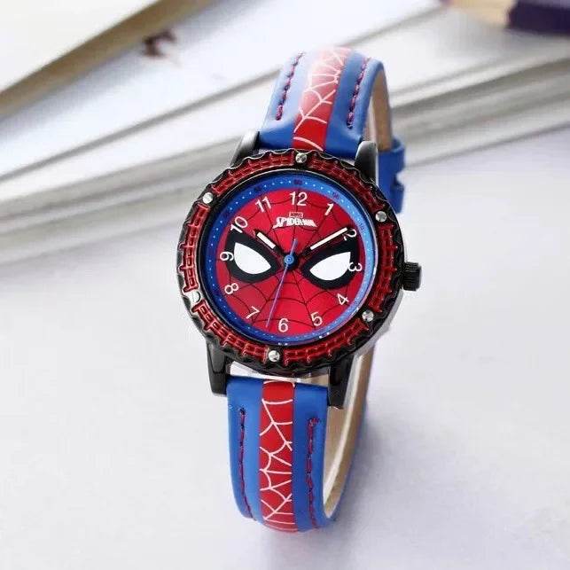 Montre Spider-Man en Cuir pour Enfant