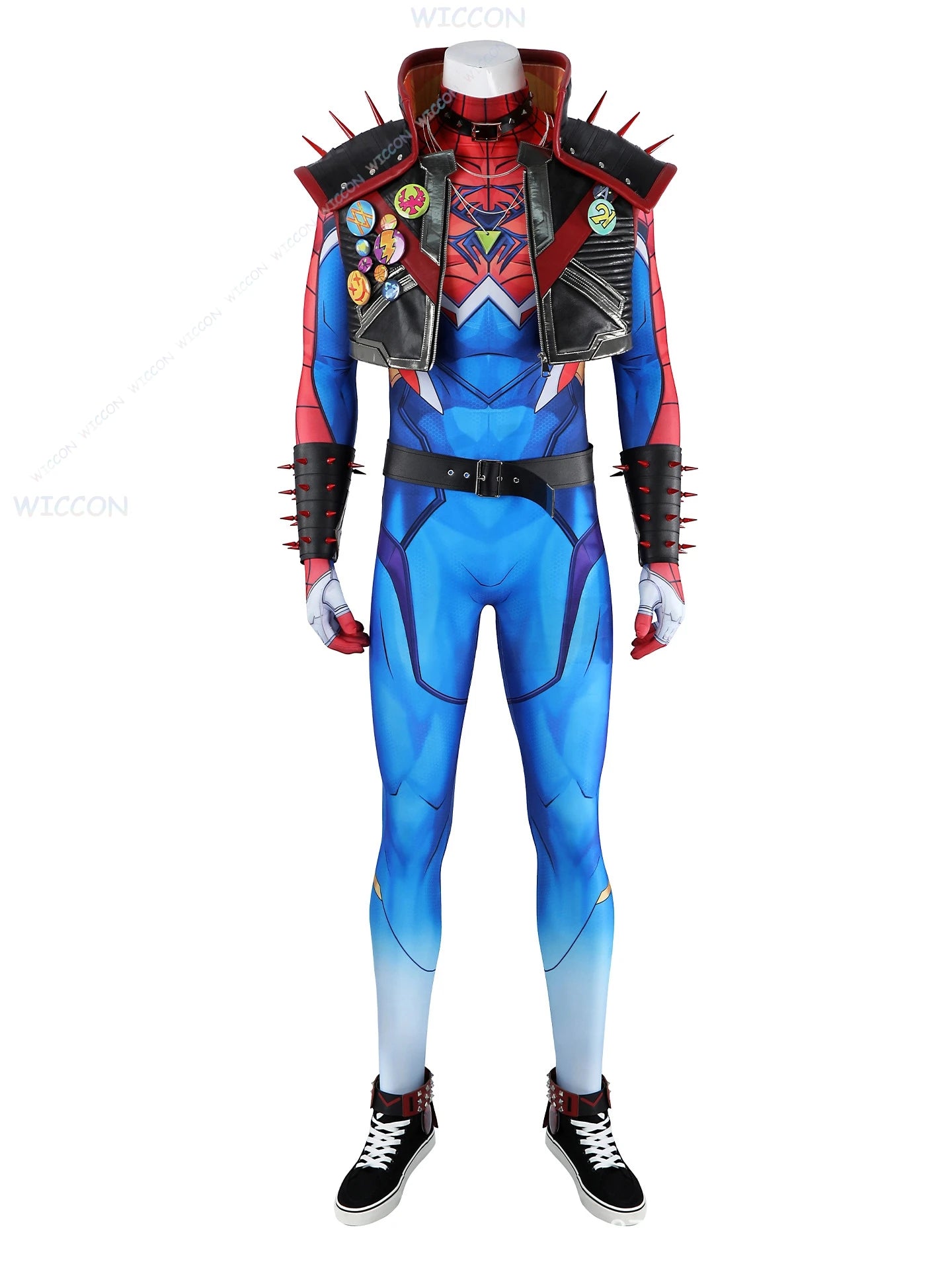 Cosplay Costume Complet Spider-Man Spider-Punk