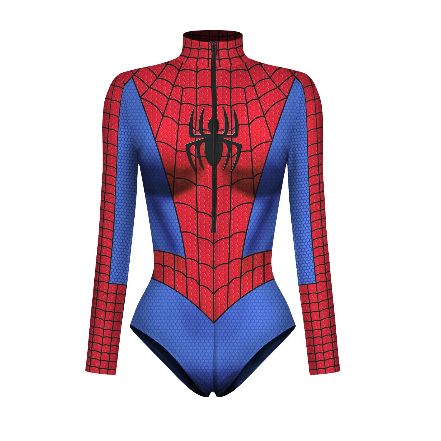 Maillot de Bain Spider-Man Noir pour Femme 1 Pièce