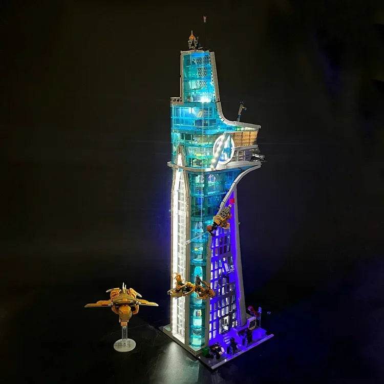 Bloc de construction Spider-Man - Tour des Avengers