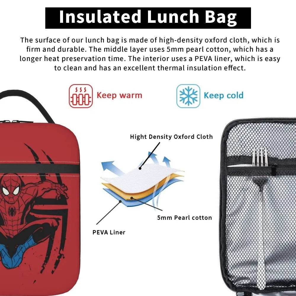 Lunch Bag Spider-Man sur une Toile