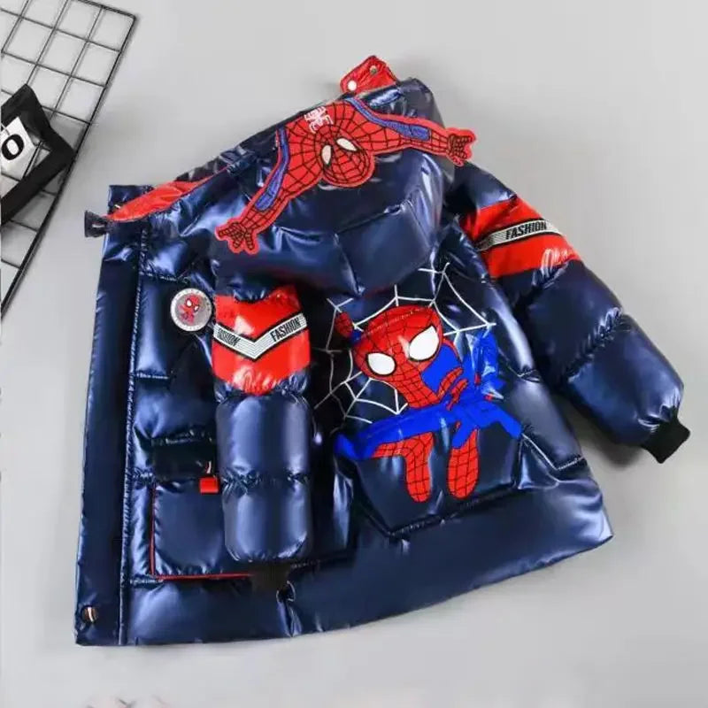 Veste Doudoune Epaisse Spider-Man pour Enfant