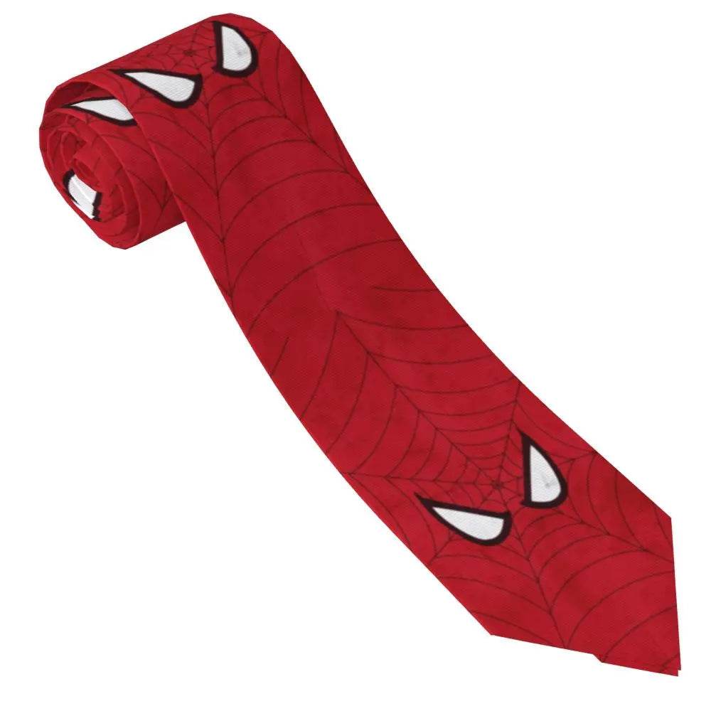 Cravate Spider-Man Logo Araignée