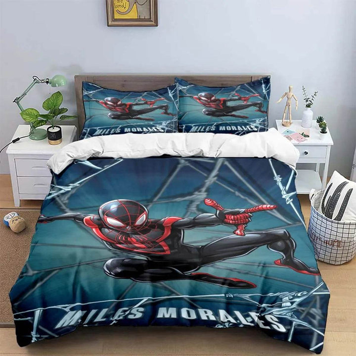 Housse de Couette Spider-Man Miles Morales Dessin Animé