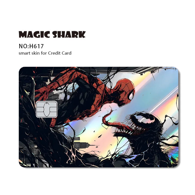 Autocollant de Carte Bancaire Spider-Man - Venom