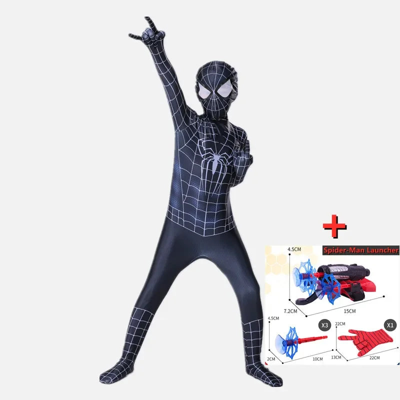 Pack Déguisement Iron Spider-Man Enfant avec Lance Toile