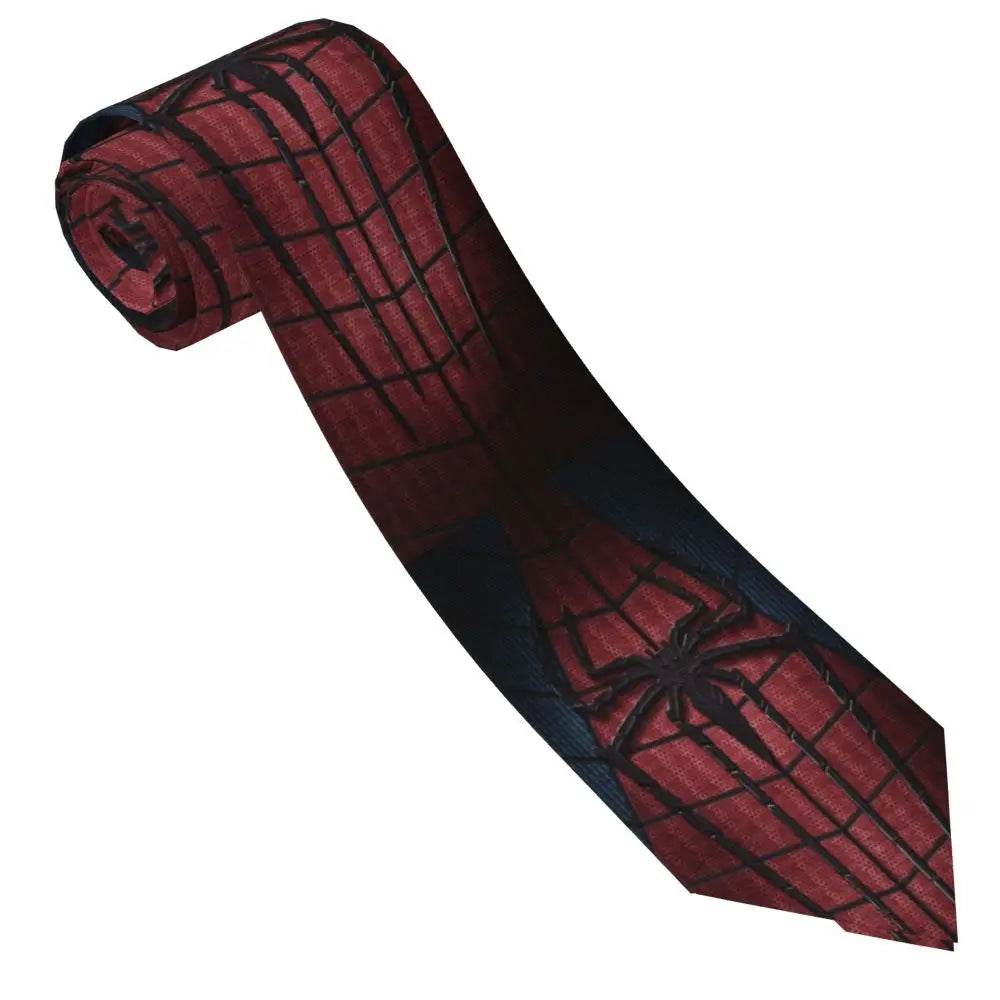 Cravate Spider-Man Logo Araignée