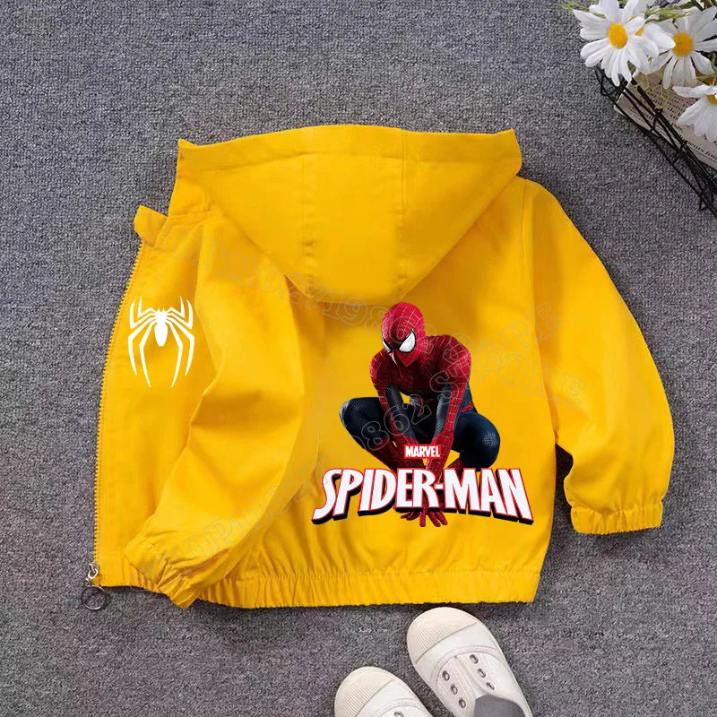 Veste Spider-Man Coupe Vent pour Enfant