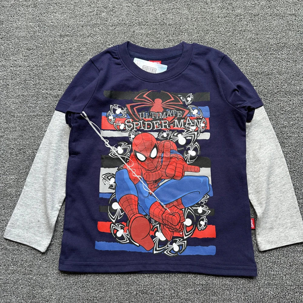 T-Shirt Spider-Man Manche Longue pour Enfant Graphique