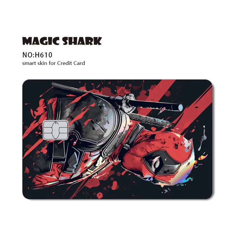 Autocollant de Carte Bancaire Spider-Man