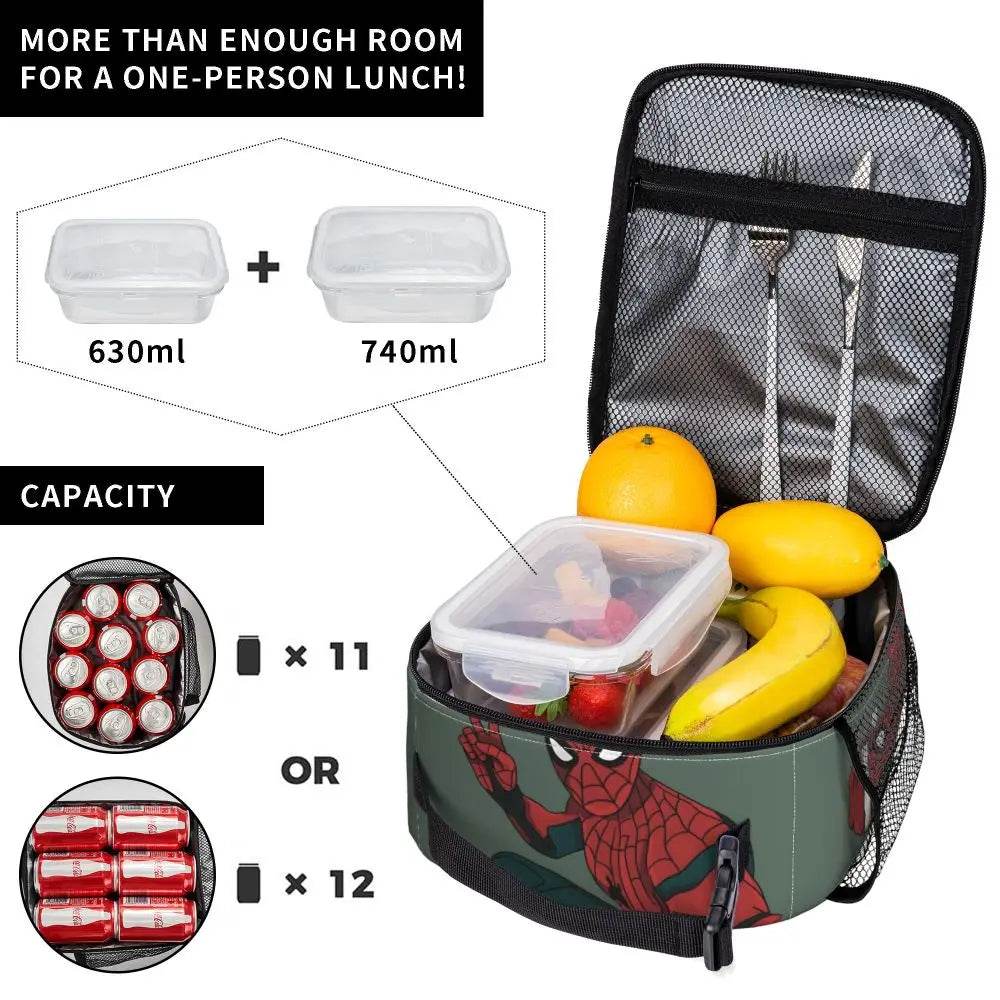 Lunch Bag Spider-Man en Selfie