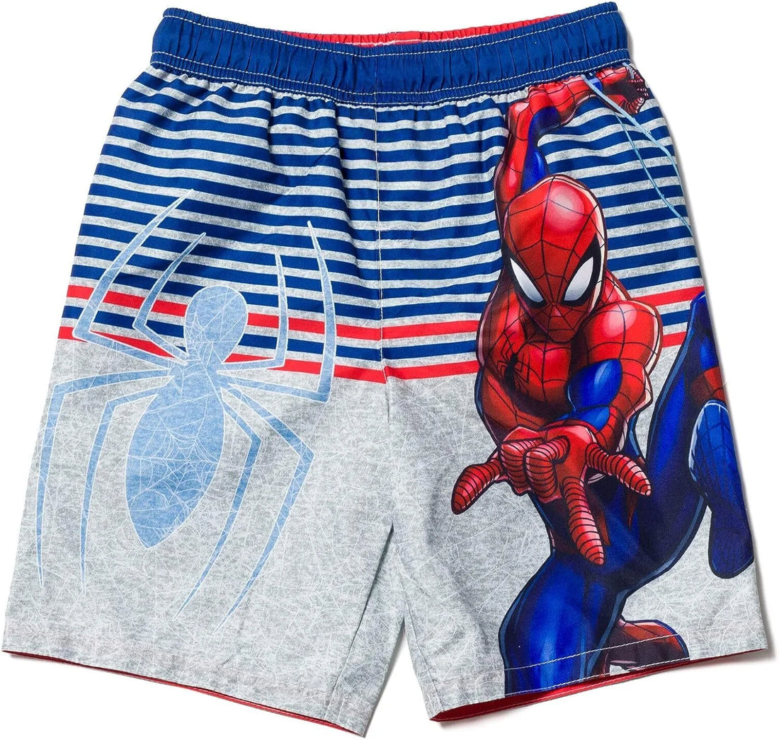 Short de Bain Spider-Man Cartoon pour Homme