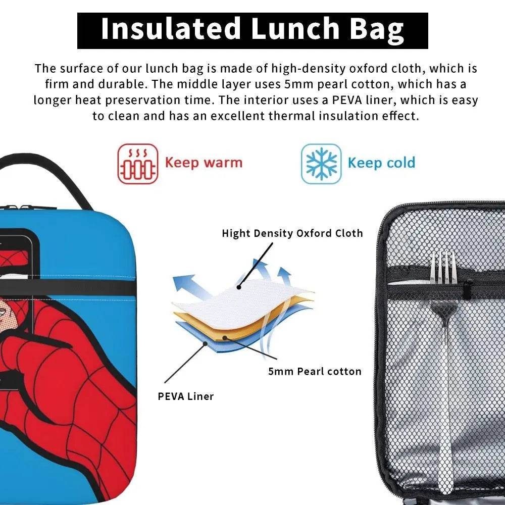 Lunch Bag Masque de Spider-Man