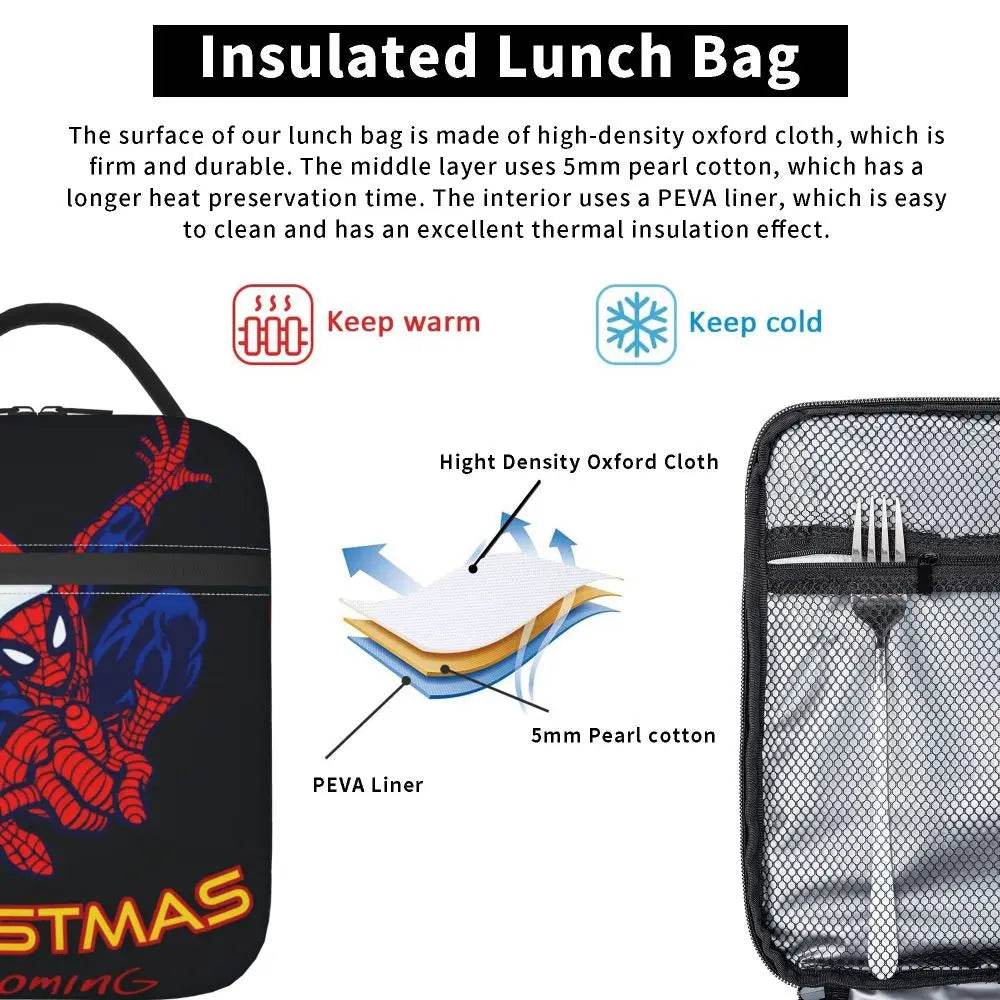 Lunch Bag Spider-Man et le Logo Araignée