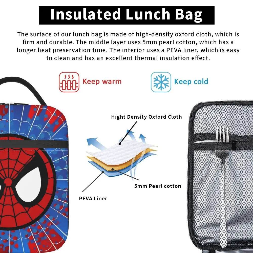 Lunch Bag Masque de Spider-Man
