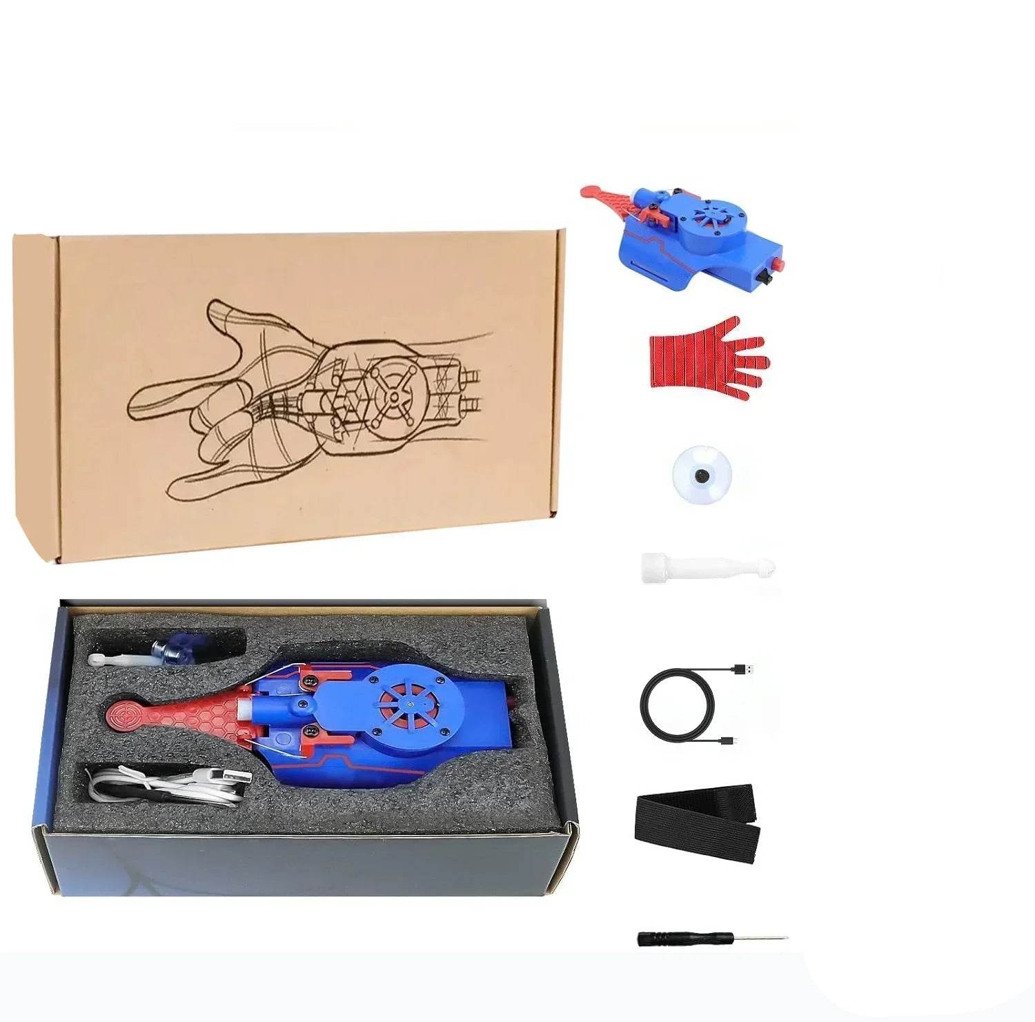 Lance Toile Spider-Man Automatique
