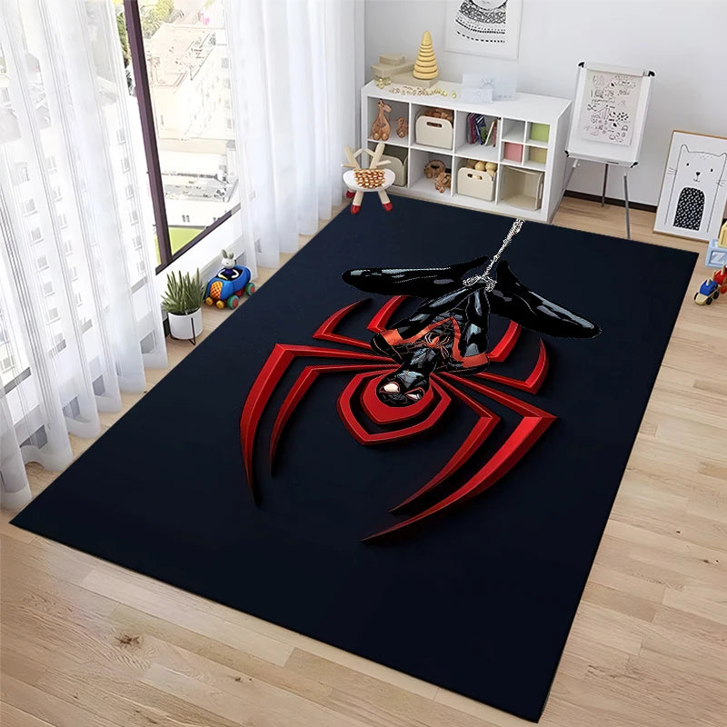 Tapis Spider-Man Miles Morales avec une Araignée