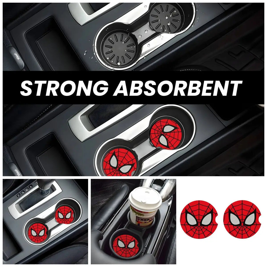 Dessous de Verre Masque de Spider-Man