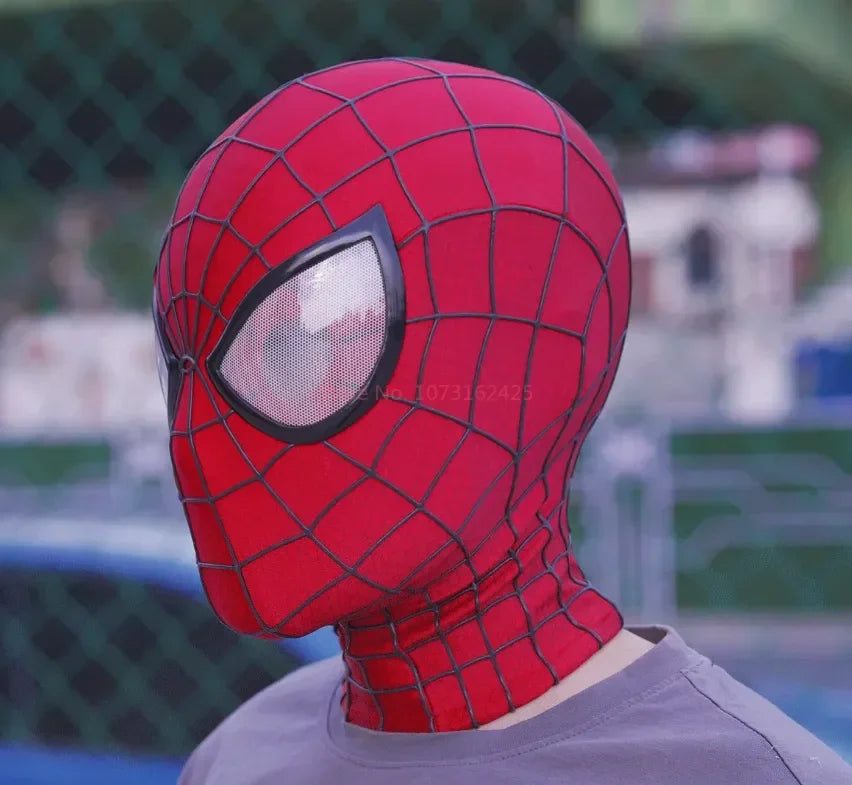 Masque Spider-Man Premium de Cosplay avec Coque