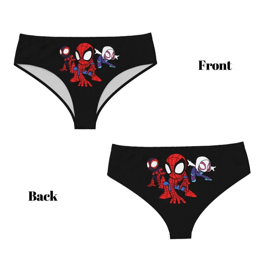 Culotte Spider-Man Noir et Blanc Retro