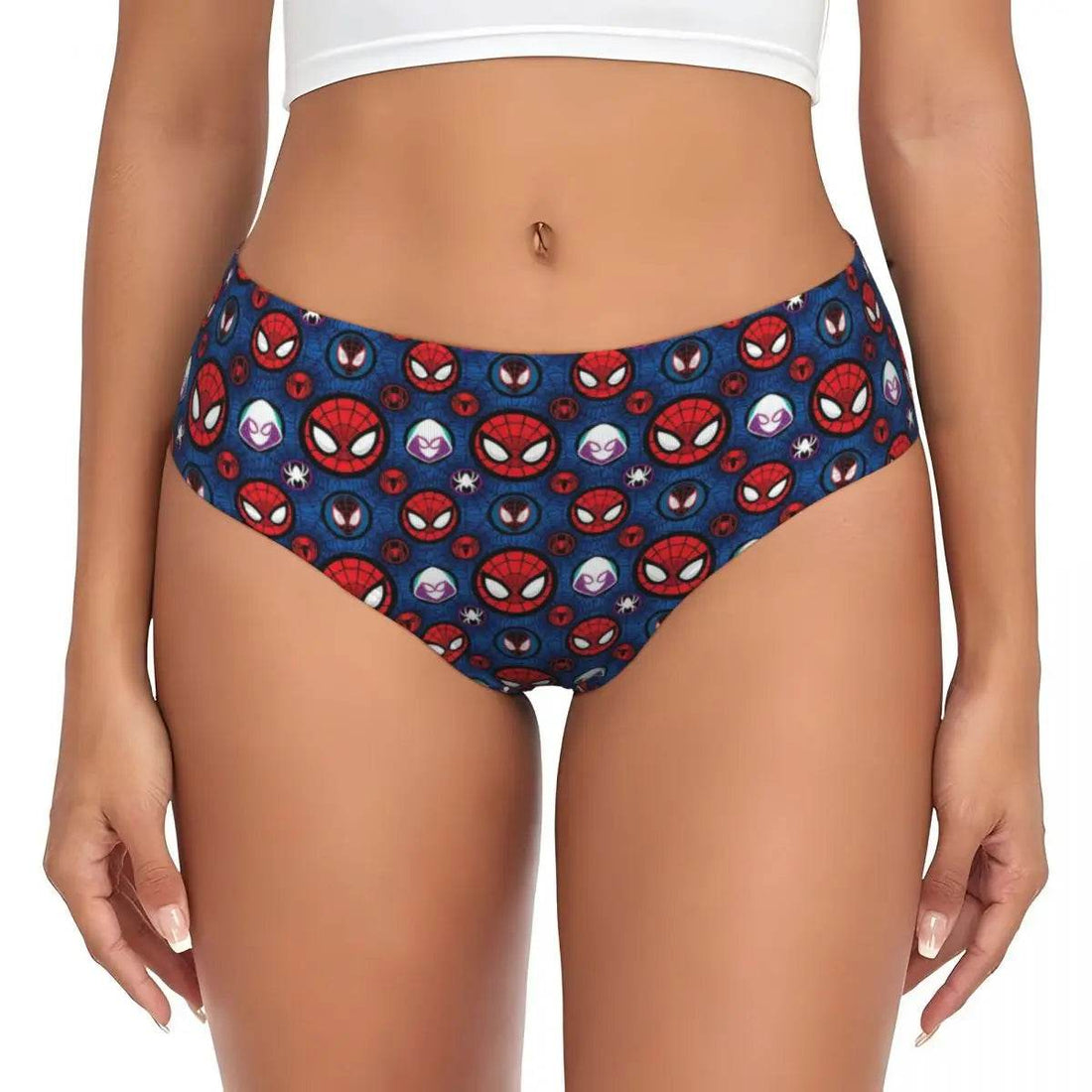 Culotte Spider-Man Noir et Blanc Retro