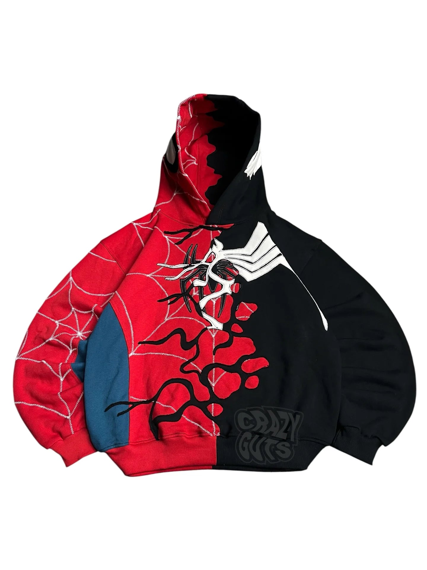 Sweat à Capuche Premium Spider-Man Costume Déchiré