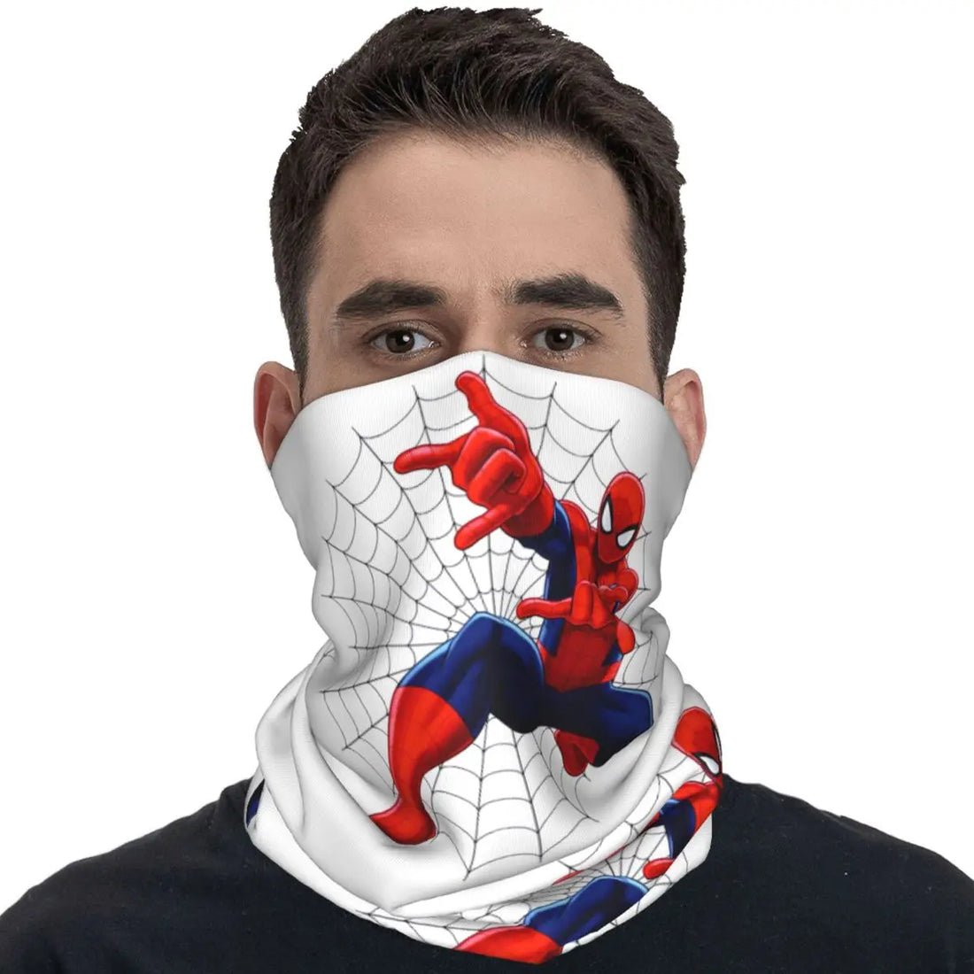 Cagoule Spider-Man Suspendu par une Toile