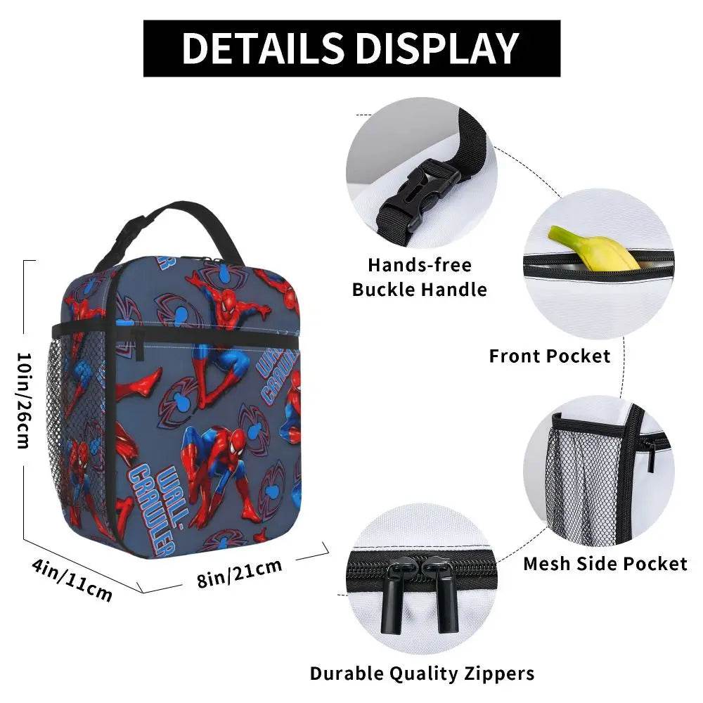 Lunch Bag Spider-Man et le Logo Araignée