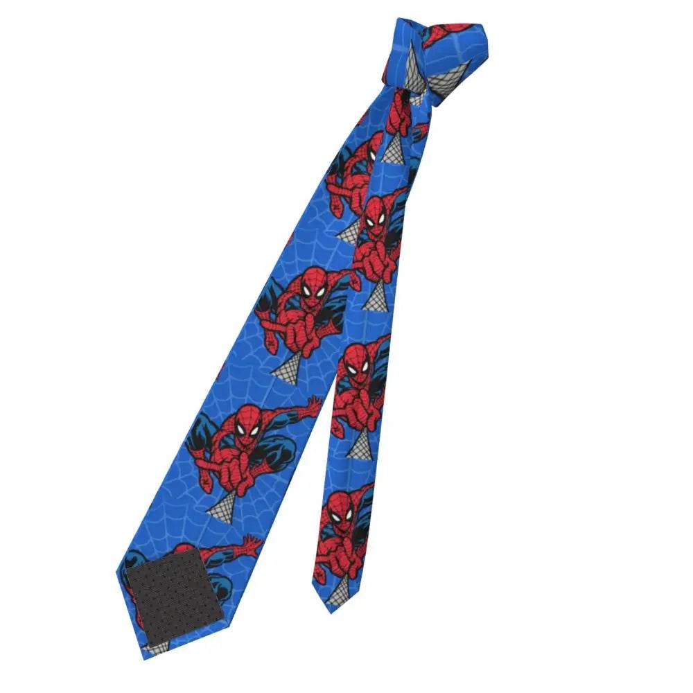 Cravate Spider-Man Blanche et Rouge