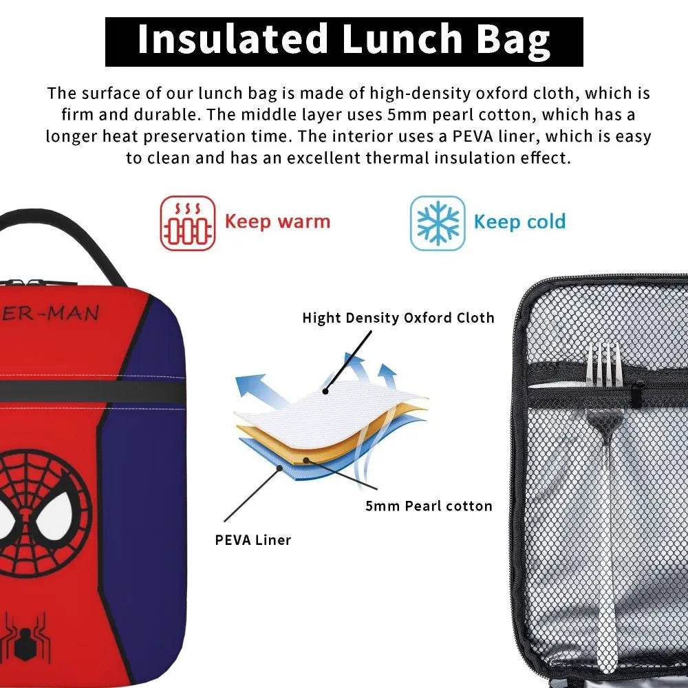 Lunch Bag Masque de Spider-Man