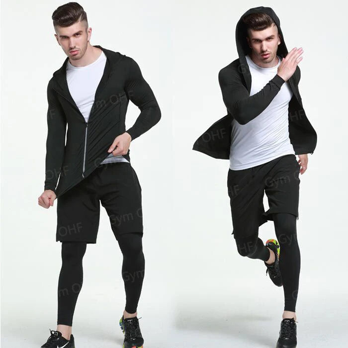 Pack Complet de Sport Spider-Man (Short / T-Shirt / T-shirt Manche Longue / Gilet / Legging)