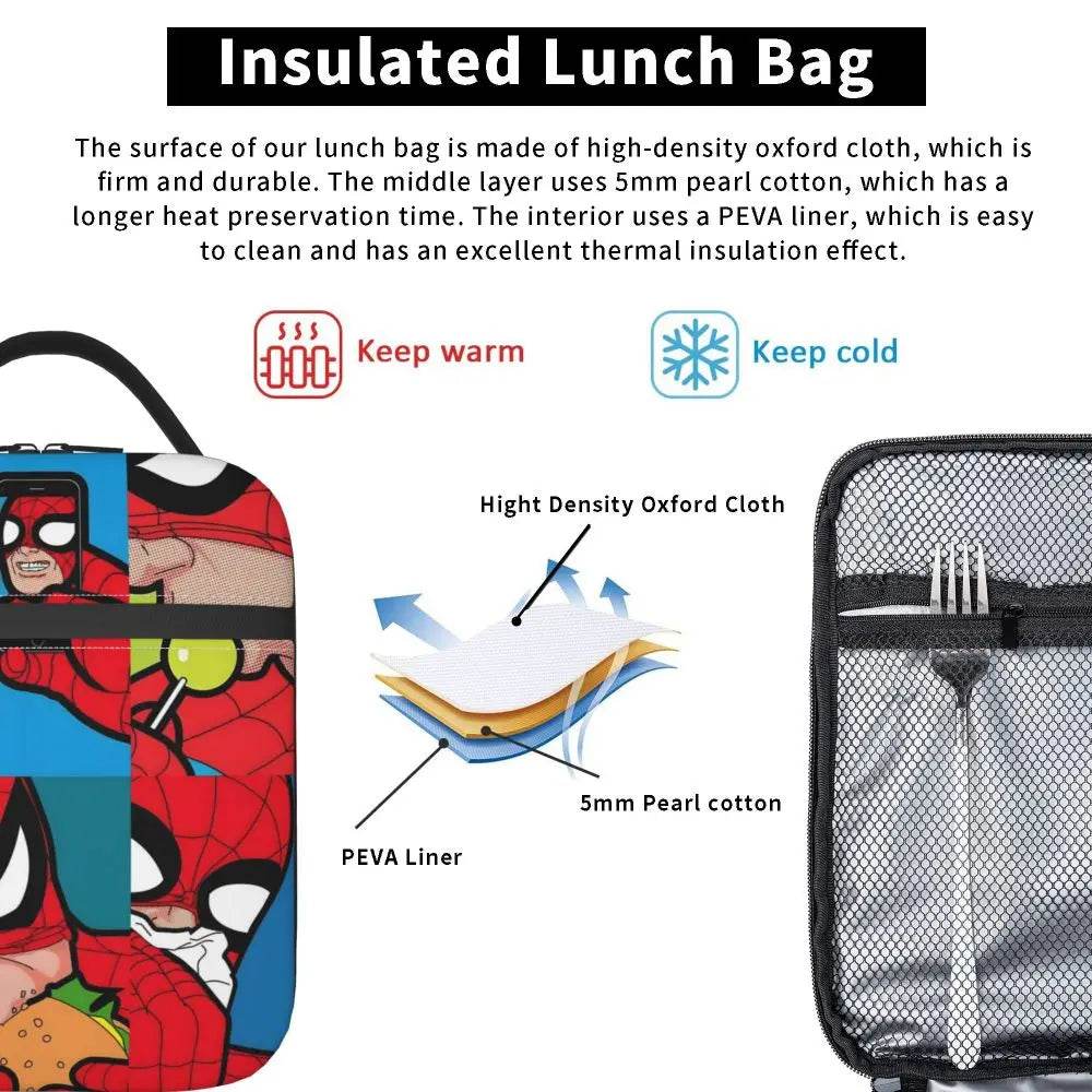 Lunch Bag Spider-Man sur une Toile