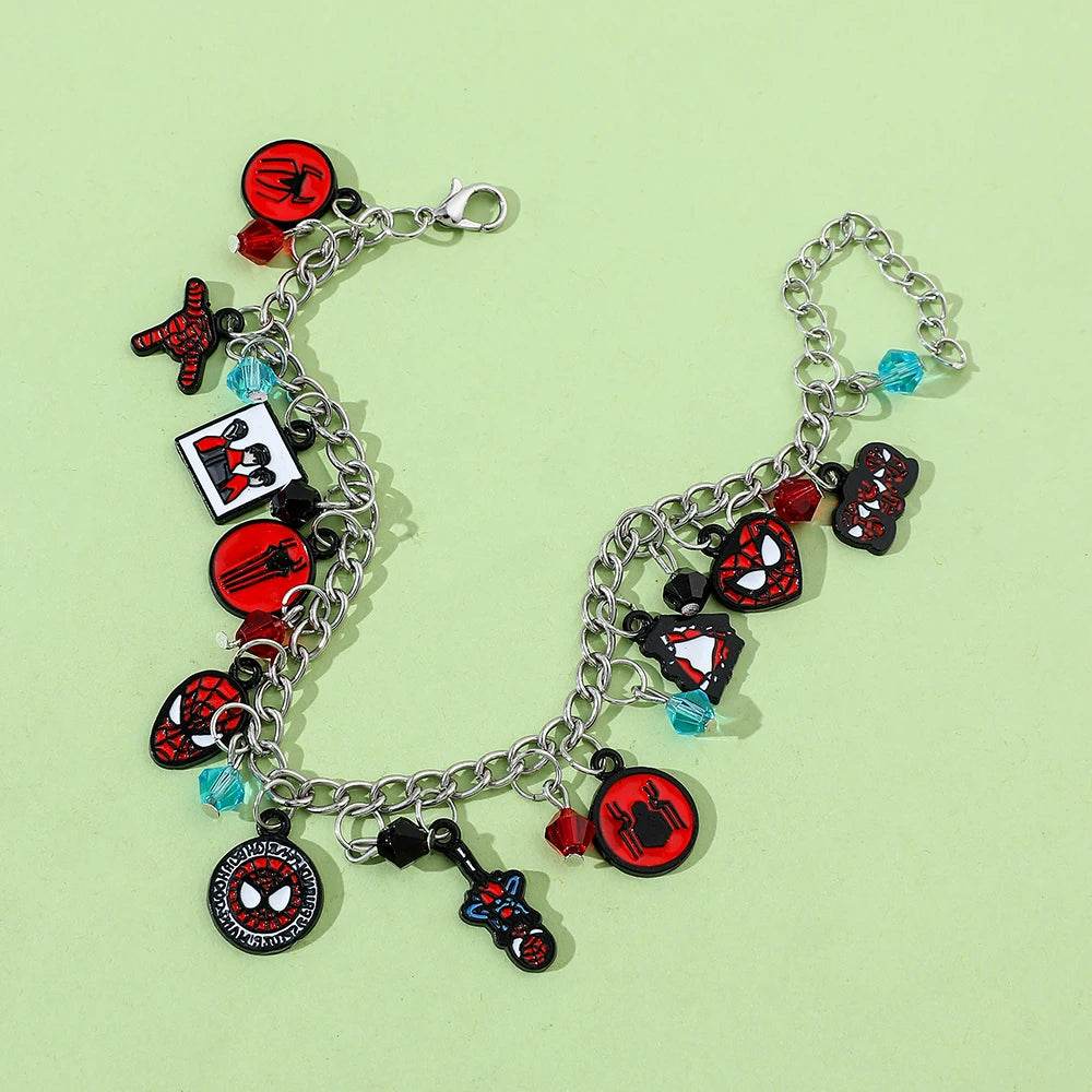 Bracelet Spider-Man avec Breloques