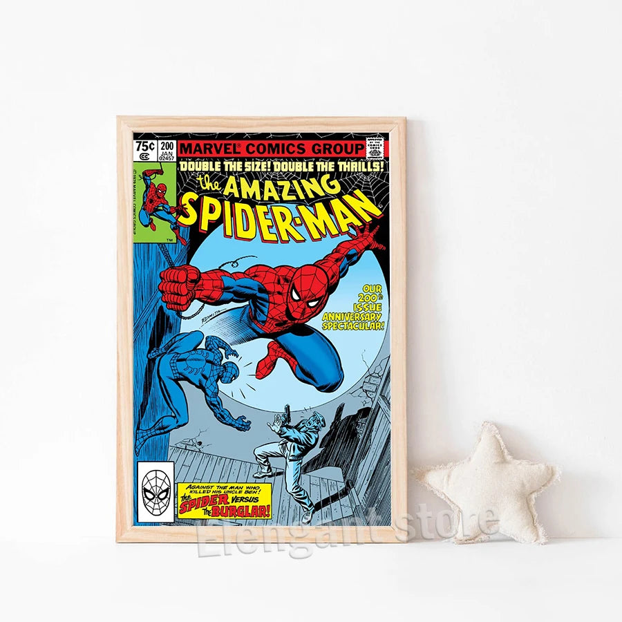 Poster Comics Spider-Man en Combat