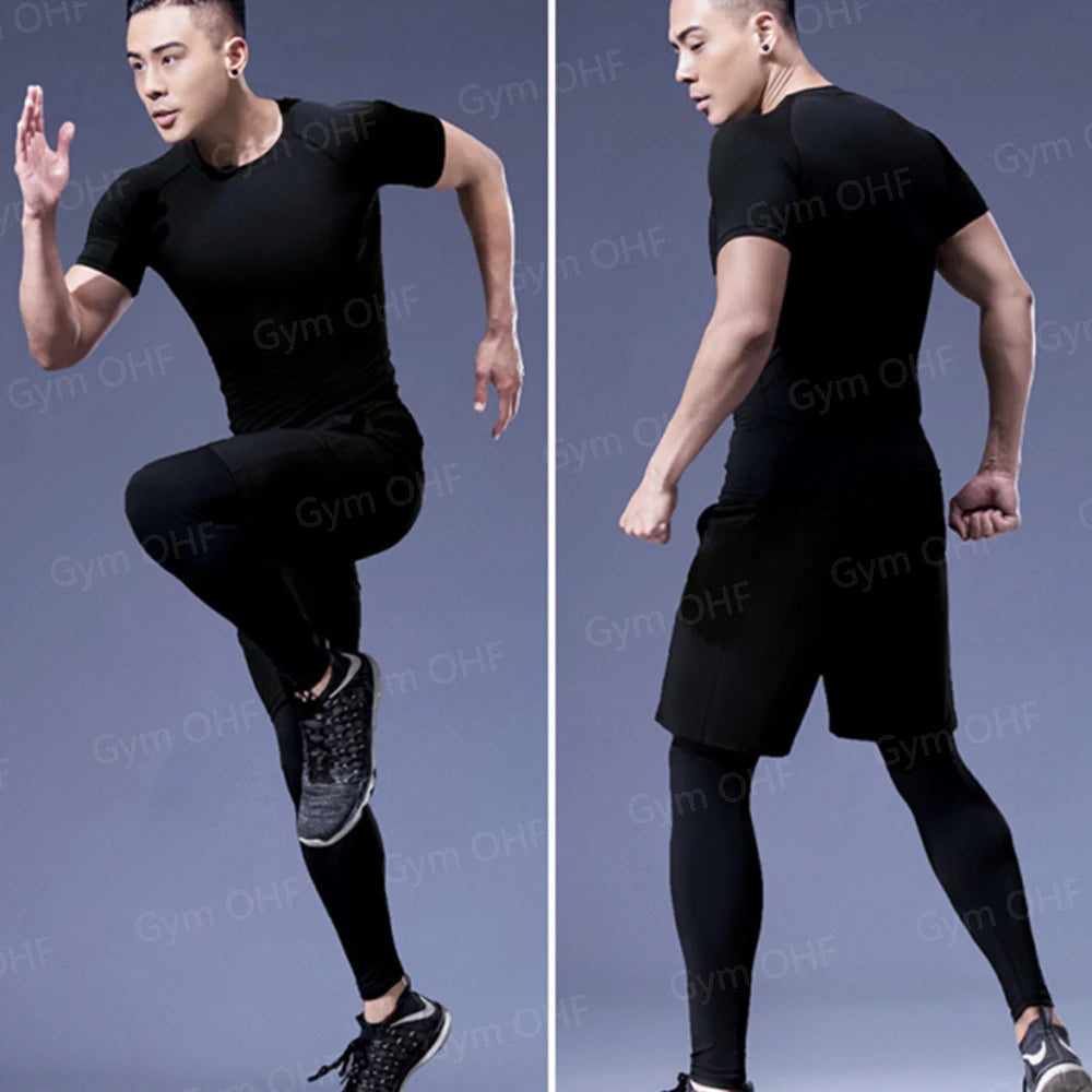 Pack Complet de Compression Spider-Man (Gilet-T-shirt-legging-short)