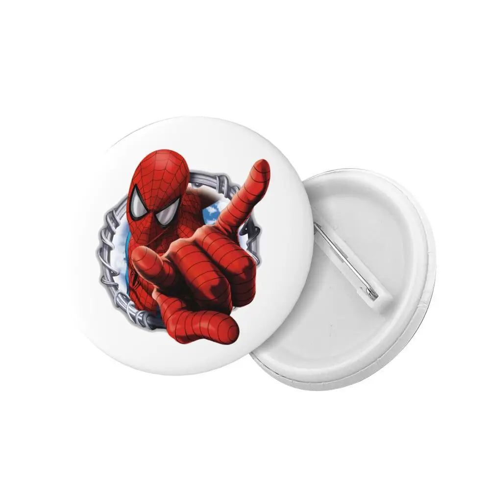 Broche Spider-Man Bande Dessiné Vintage